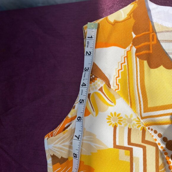 91 (VWC) Vintage. Handcrafted. Smock. Blouse. 1960. Europe. Rare Find. - Picture 8 of 12